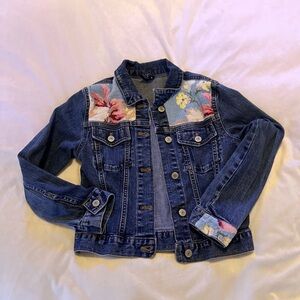 Girls Gap Kids Jean Jacket Barkcloth